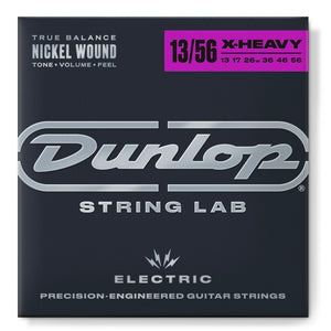 DUNLOP NICKEL WOUND ELECTRIC GUITAR STRINGS 13-56