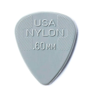 DUNLOP NYLON STANDARD PICK .60MM - 12 PACK