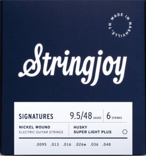 Stringjoy Signatures | Balanced Super Light Plus Gauge (9.5-46) Nickel Wound Electric Guitar Strings