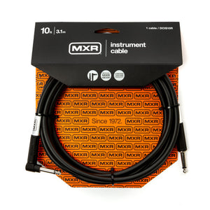 DUNLOP MXR® 10 FT STANDARD INSTRUMENT CABLE - RIGHT / STRAIGHT