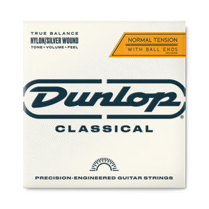DUNLOP NORMAL TENSION BALL END CLASSICAL GUITAR STRINGS BALL END