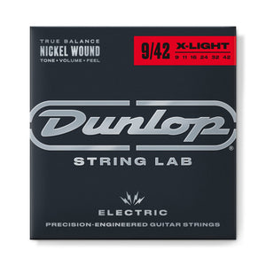 DUNLOP NICKEL WOUND ELECTRIC GUITAR STRINGS 09-42