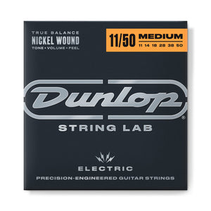 DUNLOP NICKEL WOUND ELECTRIC GUITAR STRINGS 11-50