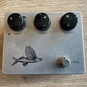 Haggtronix - Klagg Klone Overdrive Silver Fish Variant. Made in USA. - NEW