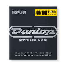 DUNLOP STANDARD SERIES NICKEL WOUND BASS STRINGS 40-100