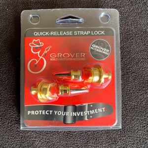 Grover Quick Release Strap Locks - Gold