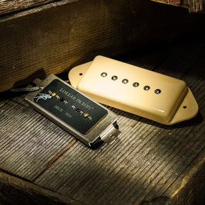 Lollar P-90 Dogear 2 pickup Set Neck & Bridge Black
