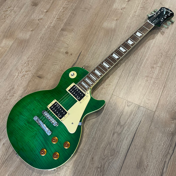 Epiphone Les Paul 2001 Lime Green Flame Top