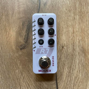 Mooer ‘R7’ Digital Reverb Micro Guitar Effects Pedal (New)