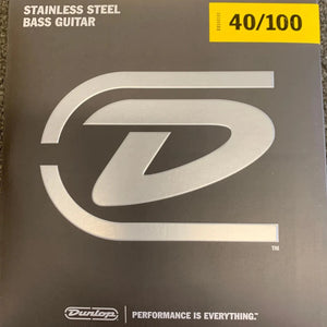 Dunlop Stainless Steel Bass Strings 40-100
