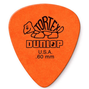 DUNLOP TORTEX® STANDARD PICK .60MM - 12 PACK.