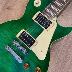 Epiphone Les Paul 2001 Lime Green Flame Top