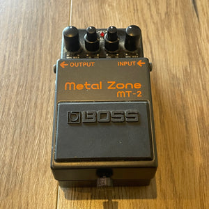 Boss Metal Zone MT-2 Distortion Pedal