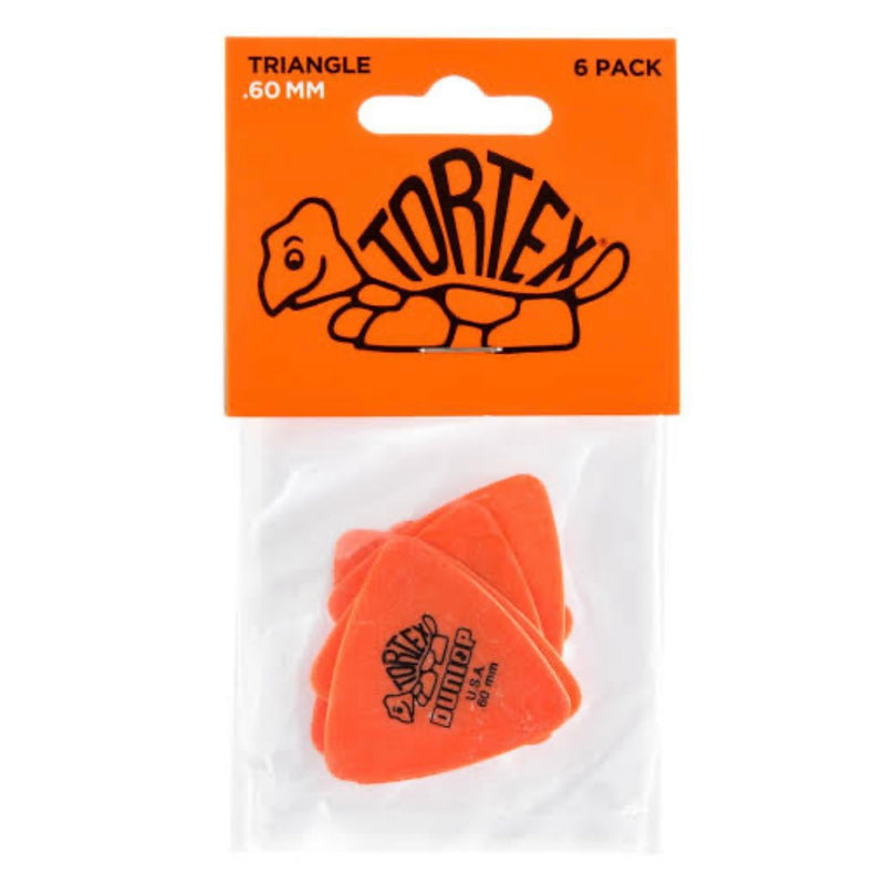 DUNLOP TORTEX® TRIANGLE PICK .60MM - 6 PACK – Southside Sounds