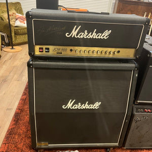 Marshall JCM 900 Model 4500 50-Watt Hi Gain Dual Reverb Head & 4x12 Cab - Early 1990's