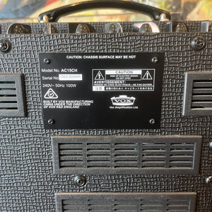 Vox AC15 Stack 15-watt Tube Head with Matching 2x12" Cabinet