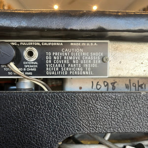 Vintage Fender Bassman Amp