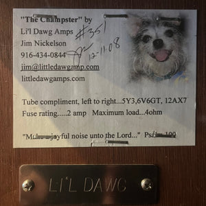 'The Champster' by Little Dawg Amps