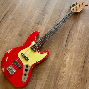 Tokai Legacy JB Style Relic Bass - Red - NEW