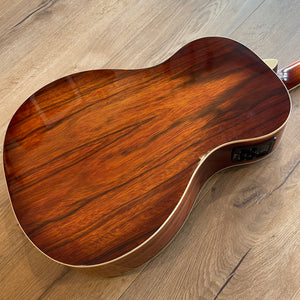 Martinez '31 Series' Daowood Parlour Acoustic-Electric (African Brown Burst)