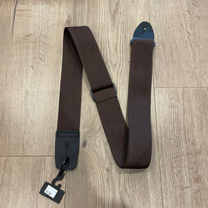 LM 2' Poly Guitar Strap Brown