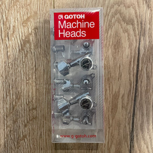 GOTOH SD90 Series Acoustic/Electric Tuning Machines in Nickel Finish