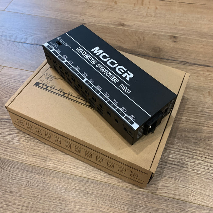 Mooer 'Macro Power' 12-Port Professional Effects Pedal Power Supply