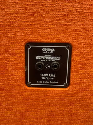 Orange PPC212 Closed Back Cab (Made in UK)