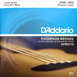D'Addario Acoustic Bass Strings Regular Light 45-100