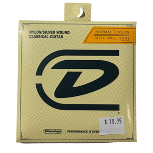 Dunlop Nylon/Silver Wound Classical Strings - Ball End