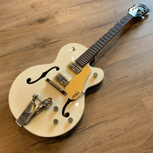 Gretsch G6118T Players Edition Anniversary™ - Vintage White / Walnut - MIJ