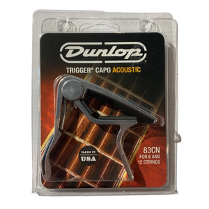 Dunlop Trigger Acoustic Curved Nickel Capo 83CN