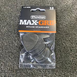 Jim Dunlop picks 12 Pack - Max Grip 1.0mm