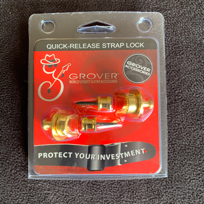 Grover Quick Release Strap Locks - Gold