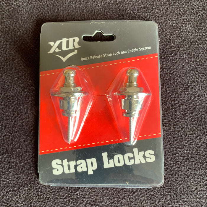 XTR Quick Release Strap Locks - Chrome